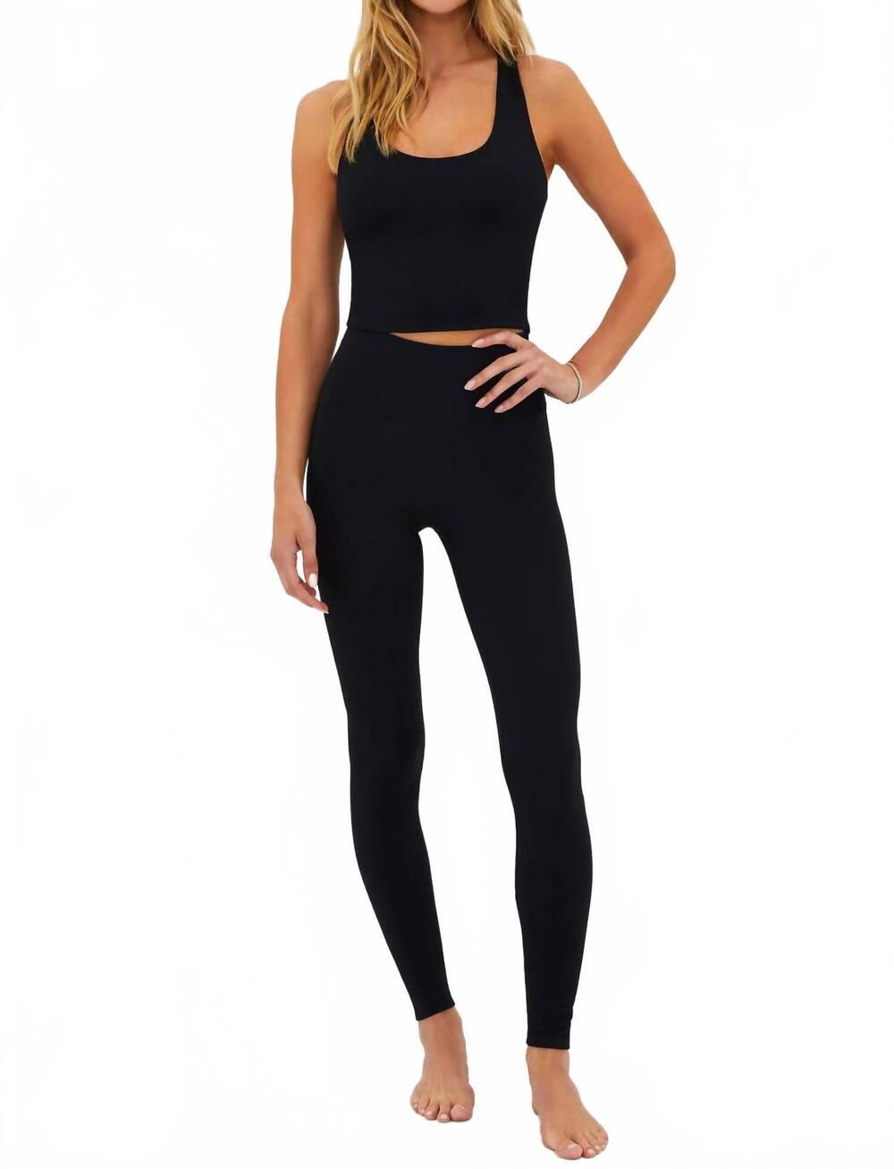 NEW BEACH RIOT women's piper legging in black